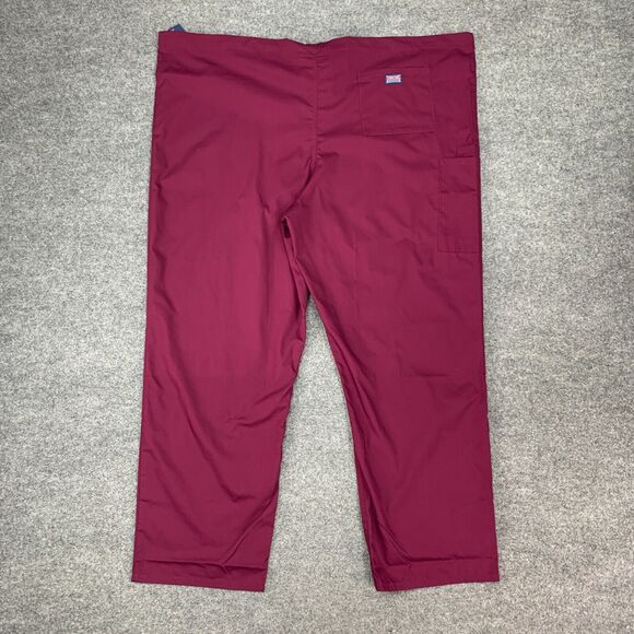 Cherokee Scrub Pants Adult 2XL XXL Plum Purple Breathable Medical Workwear New - Picture 3 of 14